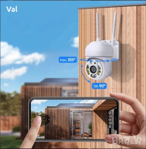 Wi Fi камера 1080P , снимка 3 - IP камери - 55163768