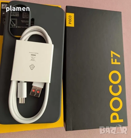 Poco F7 Black 12 ram 256 gb, снимка 4 - Xiaomi - 55124422