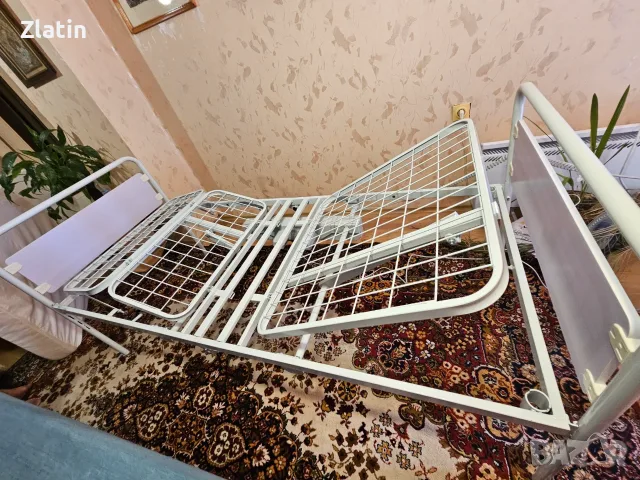 Болнично легло с електрически задвижване, снимка 5 - Антидекубитални дюшеци - 55563108