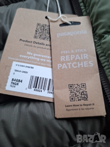 Дамско яке с гъши пух PATAGONIA , снимка 8 - Якета - 54286153