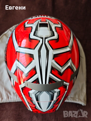 Каска за мотоциклет Shoei X Spirit 3 Marc Marquez/MM93 Sz.M, снимка 7 - Аксесоари и консумативи - 54160368