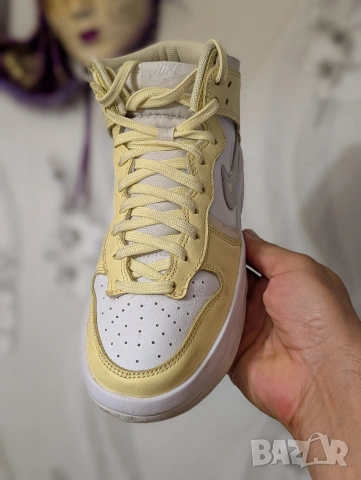 лимитирани маратонки Nike Dunk High Up "Citron Tint" номер 38 , снимка 6 - Маратонки - 55039084