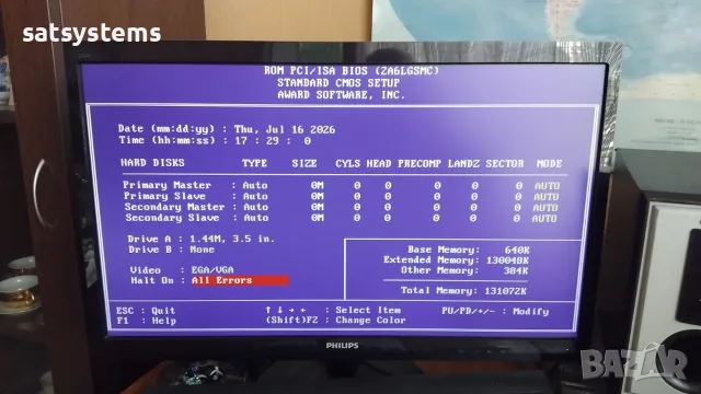 Дънна платка SuperPower SP-6BV-133 Slot 1 CPU+RAM, снимка 12 - Дънни платки - 55335371