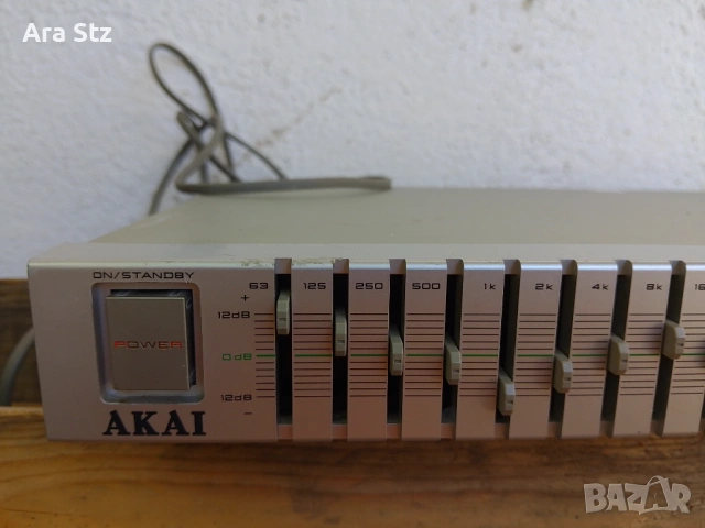 Еквалайзер AKAI., снимка 2 - Ресийвъри, усилватели, смесителни пултове - 54722934