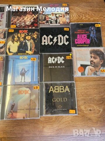 🎸 Колекция Оригинални дискове: Рок, Метал и Поп легенди (Metallica, AC/DC, Pink Floyd, The Prodigy,, снимка 15 - CD дискове - 55143168