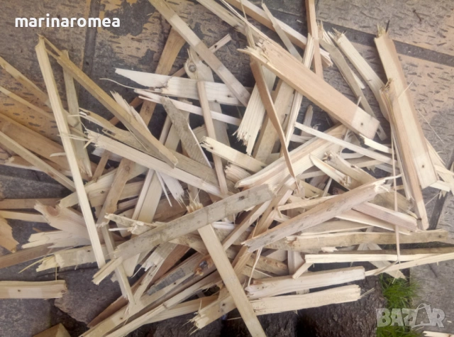 Сухи дървени разпалки (подпалки) в чували, снимка 2 - Дърва за огрев - 54214756