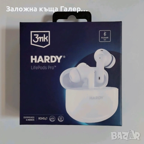 Безжични Bluetooth слушалки 3mk HARDY LifePods Pro – нови, запечатани, снимка 2 - Друга електроника - 54943694