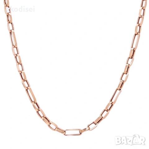 Златен синджир 6,06гр. 60,0см. 14кр. проба:585 модел:38159-1, снимка 2 - Колиета, медальони, синджири - 53986057