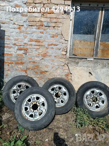 4 броя гуми с джанти за джип 6х139.7, снимка 3 - Гуми и джанти - 54162079