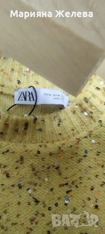 плетена блуза на ZARA, снимка 5 - Други - 54658590