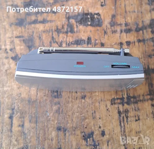 радио транзистор с часовник аларма плъзгащо се мазно, снимка 7 - Радиокасетофони, транзистори - 55579352
