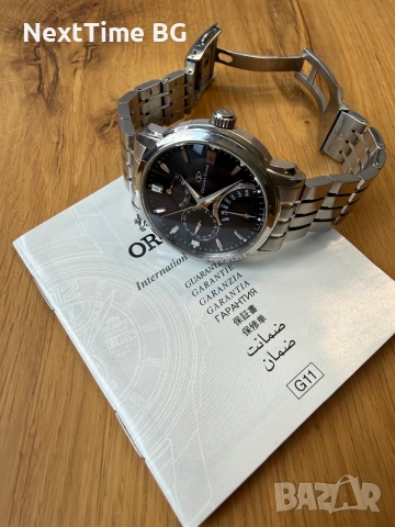 Рядък колекционерски часовник Orient Star Retrograde, снимка 3 - Мъжки - 54901731