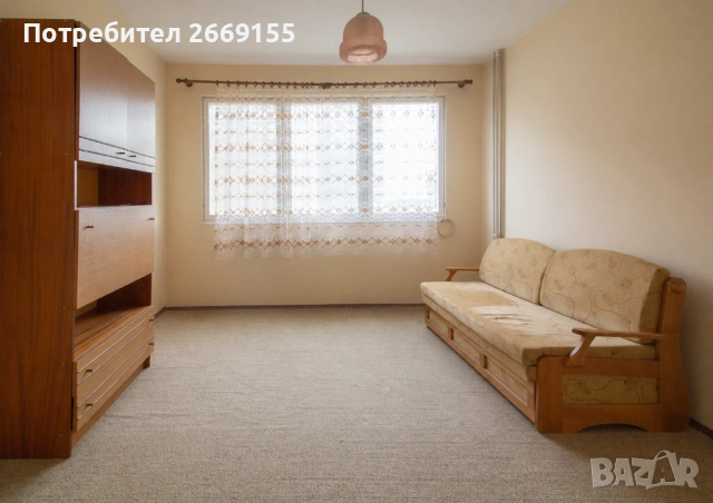 Просторен и светъл 2-стаен апартамент, кв. Дружба, бл. 41