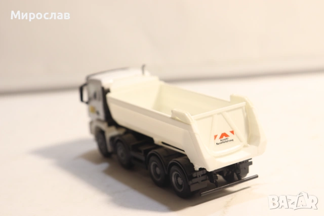 HERPA 1:87 H0 MAN САМОСВАЛ ГОНДОЛА КАМИОН МОДЕЛ КОЛИЧКА, снимка 9 - Колекции - 54396311