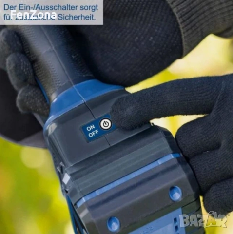 Акумулаторен трион Scheppach BC-PS150-X 6 Zoll 20V, дължина на рязане 150 мм, с батерия и зарядно, снимка 5 - Градинска техника - 54049600