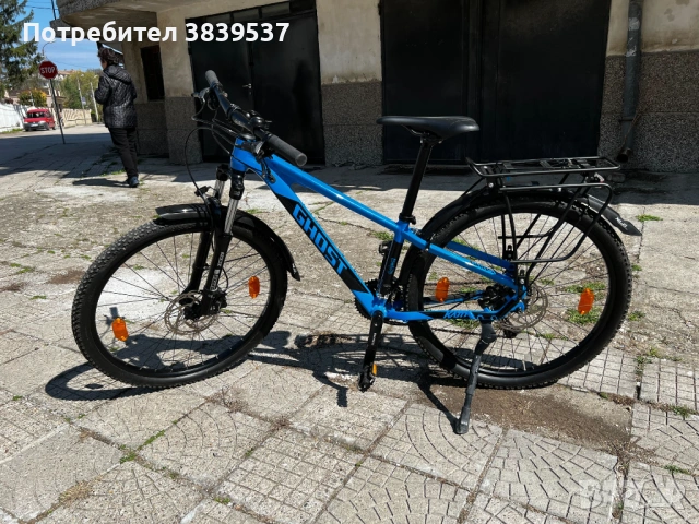 Велосипед Ghost Kato Youth EQ 2023 XS 27.5" – Хидравлични спирачки, Shimano, КАТО НОВ