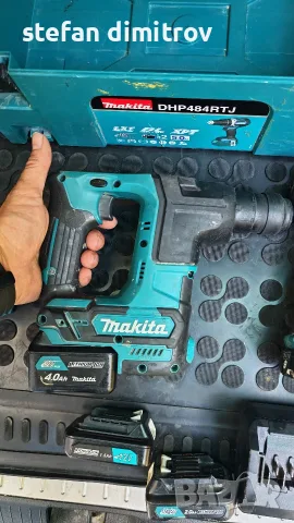 MAKITA HR166DSMJ, ударен гайковерт Makita TD110DSME - 10.8V Li-Ion, фенер Makita ML103, 10.8V - 12V , снимка 3 - Куфари с инструменти - 55613055