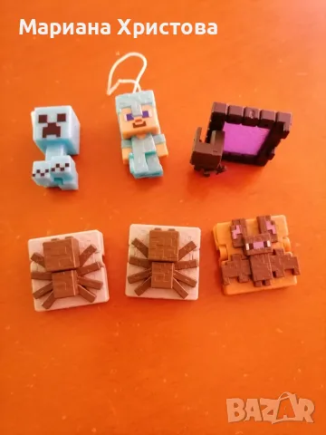 Фигурки Minecraft от Kinder Joy