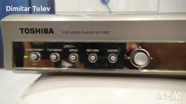 TOSHIBA DVD VIDEO PLAYER SD-530E, снимка 2 - Плейъри, домашно кино, прожектори - 54576019