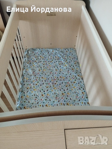 Комбинирана бебешка кошара, снимка 10 - Мебели за детската стая - 54210653