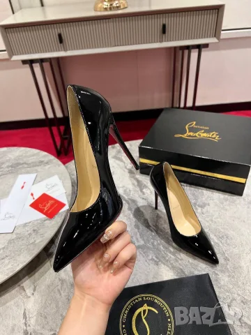 Christian Louboutin So Kate Patent Pumps – Black, снимка 2 - Дамски обувки на ток - 55417793