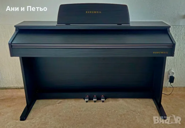 Дигитално пиано Kurzweil KA 130 цвят венге в комплект с пейка, снимка 2 - Пиана - 55404384