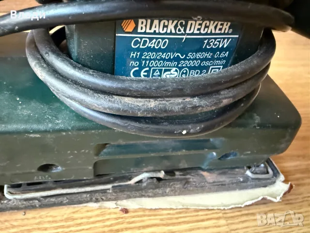 Шлайфмашина Black&Decker, снимка 3 - Шлайфмашини - 55294341