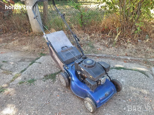 Косачка Einhell 5 к.с. моторна самоходна мулчираща с кош, снимка 2 - Градинска техника - 55675133
