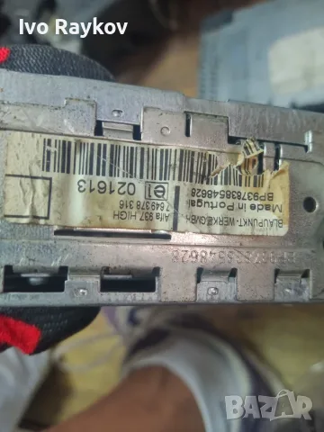 CD радио плеър за Alfa Romeo 147, Fiat 735293234, 7649378316, 7649378316, снимка 5 - Части - 55433051