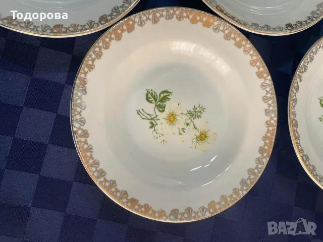 Порцеланови чинии -Коста Йорданов -Видин, снимка 2 - Сервизи - 55399728