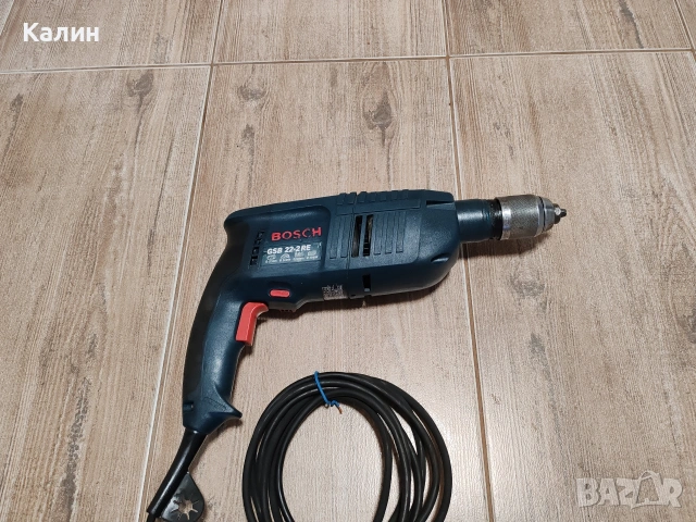 Bosch GSB 22-2 RE двускоростна  ударна бормашина , снимка 7 - Бормашини - 54673668
