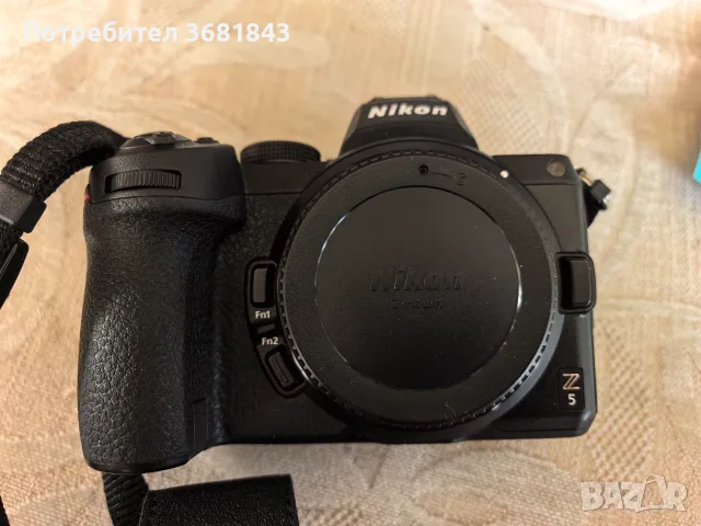 Nikon Z5 запазен с обектив 28-75 F 2.8 и светкавица. 