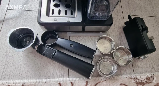 Klarstein Arabica Comfort, кафемашина с портафилтър, 1350W, 20 бара, 1,8 литра, тъч панел, снимка 5 - Кафемашини - 54163008