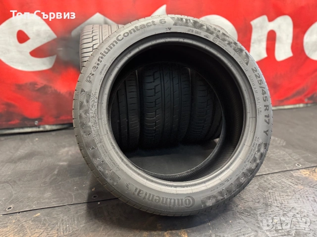 225 45 17, Летни гуми, Continental PremiumContact6, 4 броя, снимка 5 - Гуми и джанти - 54231142