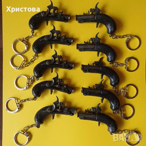 Пистолет ретро метални от 90-те, снимка 3 - Колекции - 54100648