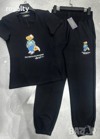 Polo Ralph Lauren Нов Черен Дамски Комплект 