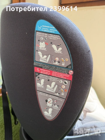 Детско столче за кола Lorelli Nebula Isofix — 0-36 кг, снимка 7 - Столчета за кола и колело - 55069559