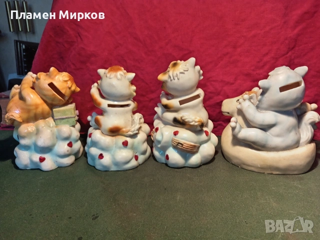 Четири порцеланови касички, снимка 4 - Декорация за дома - 54759085