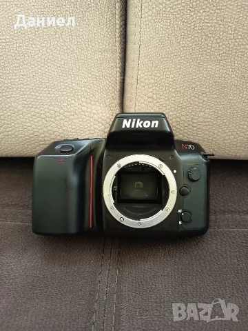 Комплект филмов фотоапарат Nikon N70 + 2 обектива (Sigma 28-80mm & Quantaray 70-210mm)
