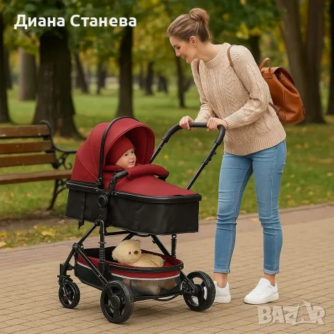 Детска количка 2 в 1, Zizito Lana, снимка 2 - Детски колички - 55505037