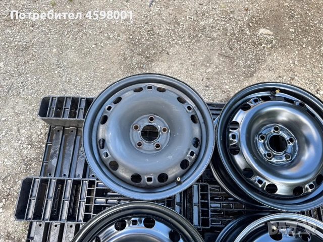 4бр.НОВИ ЖЕЛЕЗНИ ДЖАНТИ 15цола 5x100 за Skoda,Vw,Seat, снимка 7 - Гуми и джанти - 54917646