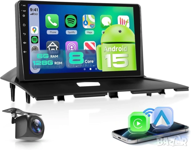 Мултимедия Android за Citroen Jumpy 2, Peugeot Expert, FIAT Scudo, Toyota Proace, Carplay, Навигация