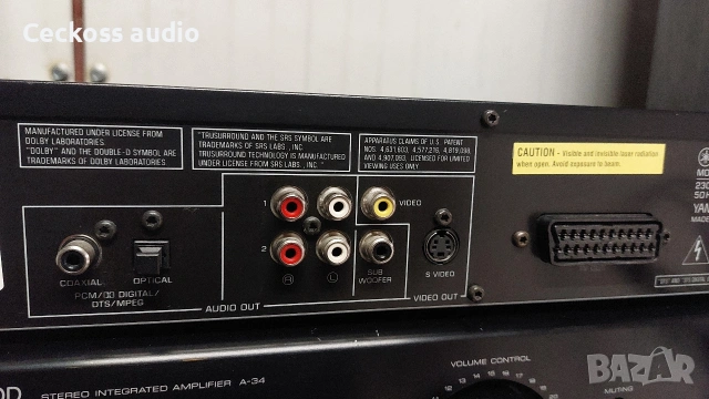 🔥 ТОП ОФЕРТА – DVD плеър YAMAHA DVD-S530 🔥, снимка 7 - Ресийвъри, усилватели, смесителни пултове - 54214267