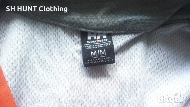 HELLY HANSEN 75107 Work Wear Thermo 57% Merino Wool размер M термо блуза - W4-769, снимка 13 - Блузи - 55680984
