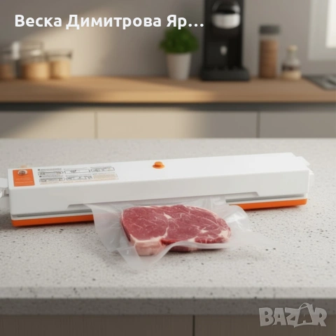 FreshpackPro BT - Вакуумна машина за запечатване на храна за по-дълга свежест и защита от разваляне, снимка 4 - Други стоки за дома - 54567919