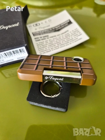 S.T. Dupont Hooked CHOC-O, Метална Запалка Газ