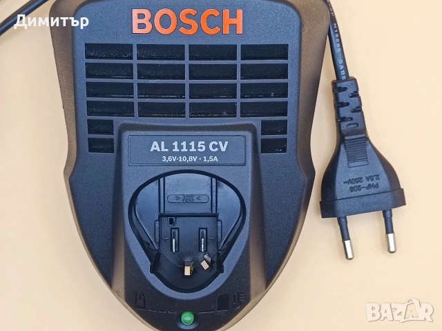 Bosch AL 1115 CV зарядно 10.8/12V , снимка 2 - Винтоверти - 55005504