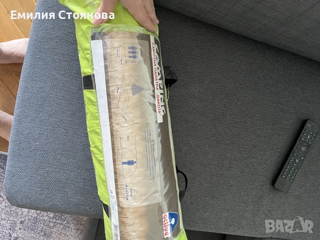 Продавам триместна палатка DAKOTA, снимка 3 - Палатки - 55544714