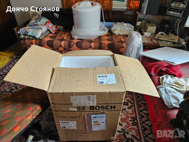 Чисто нов бойлер Bosch (50л) – немонтиран, в кашон!, снимка 3 - Бойлери - 54782594
