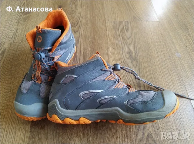 MERRELL Туристически обувки за жена или дете унисекс, размер 37, отлични, снимка 4 - Маратонки - 55340925